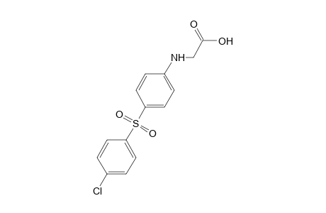 N-{p-[(p-chlorophenyl)sulfonyl]phenyl}glycine