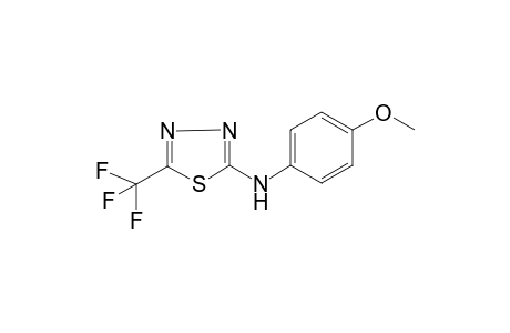 N-(4-methoxyphenyl)-5-(trifluoromethyl)-1,3,4-thiadiazol-2-amine