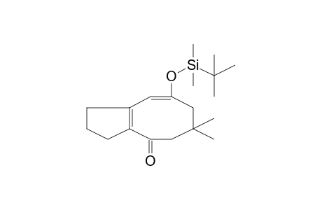 Bicyclo[6.3.0]undeca-1(8),2-dien-7-one, 5,5-dimethyl-3-(t-butyldimethylsilyloxy)-