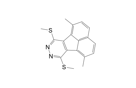 7,10-bis(Methylthio)-1,6-dimethyl-8,9-diazafluoranthene