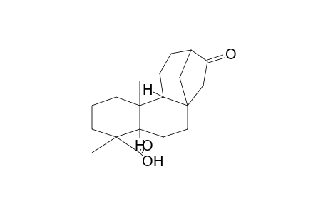 16-Oxo-ent-17-norkauran-18-oic acid