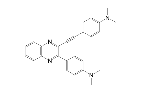 4-(3-((4-(Dimethylamino)phenyl)ethynyl)quinoxalin-2-yl)-N,N-dimethylaniline