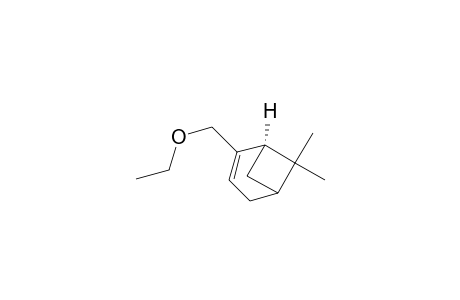 (-)-(1R)-2-(ethoxymethyl)-6,6-dimethylbicyclo[3.1.1]hept-2-ene