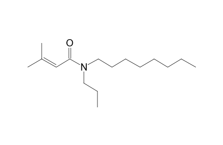 but-2-Enoylamide, 3-methyl-N-propyl-N-octyl-