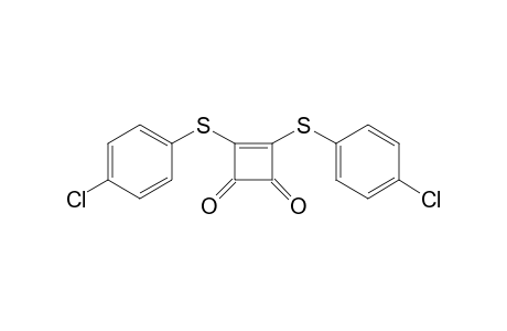 3,4-Bis[(4-chlorophenyl)sulfanyl]-3-cyclobutene-1,2-dione