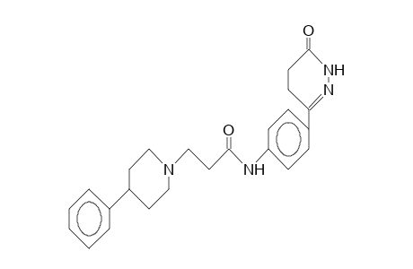 N-(4-[3(2H)-Oxo-4,5-dihydro-6-piperazinyl]-phenyl)-4-phenyl-piperidine-1-propanamide