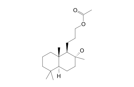 8Alpha-hydroxy-14,15,16-trinorlabd-13-yl acetate