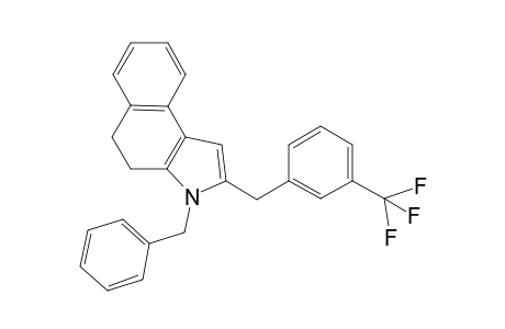 7-Benzyl-6-[(2-trifluoromethyl)benzyl]naphtho[b]pyrrole