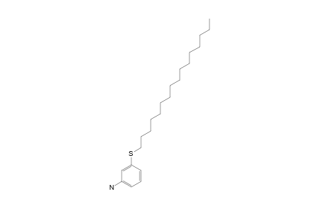m-(hexadecylthio)aniline