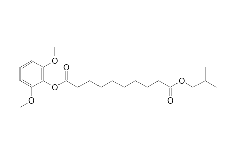 Sebacic acid, 2,6-dimethoxyphenyl isobutyl ester