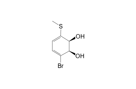 (1S,2R)-3-Bromo-6-(methylsulanyl)cyclohexa-3,5-diene-1,2-diol