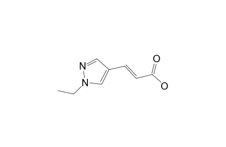 (2E)-3-(1-ethyl-1H-pyrazol-4-yl)-2-propenoic acid