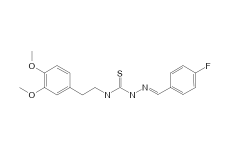 1-(4"'-Fluorobenzylidene)-4-[2'-(3",4"-dimethoxyphenyl)ethyl]-3-thiosemicarbazide