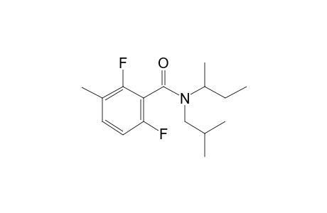 Benzamide, 2,6-difluoro-3-methyl-N-(2-butyl)-N-isobutyl-