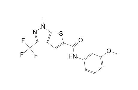 1H-thieno[2,3-c]pyrazole-5-carboxamide, N-(3-methoxyphenyl)-1-methyl-3-(trifluoromethyl)-