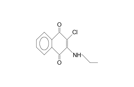 2-Chloro-3-propylamino-1,4-naphthoquinone