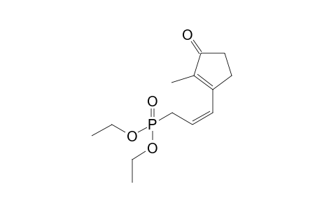 Diethyl 3-(2'-methyl-3'-oxocyclopentenyl)pent-2-enylphosphoate