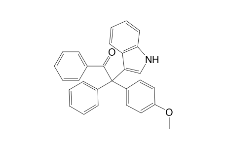 2-(1H-indol-3-yl)-2-(4-methoxyphenyl)-1,2-diphenylethanone