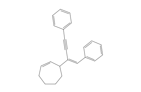 (Z)-3-((Z)-1,4-Diphenylbut-1-en-3-yn-2-yl)cyclohept-1-ene