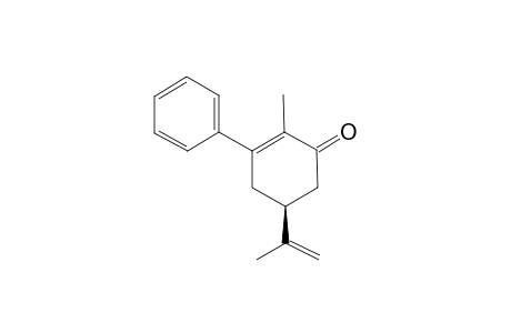 (5S)-5-ISOPROPENYL-2-METHYL-3-PHENYLCYCLOHEX-2-ENONE