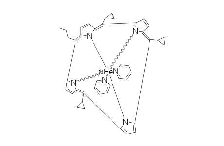 DYPYRIDINE-(MESO-PROPYL-TRICYClOPROPYLPORPHYRINATO);FE(T(C)PRP)(PY)2