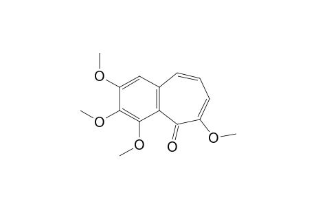 2,3,4,6-tetramethoxy-5H-benzocyclohepten-5-one