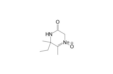 2(1H)-Pyrazinone, 6-ethyl-3,6-dihydro-5,6-dimethyl-, 4-oxide