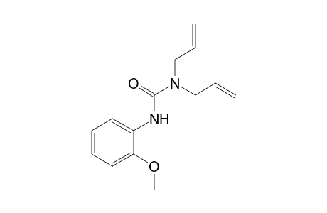 1,1-diallyl-3-(o-methoxyphenyl)urea