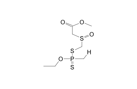 O-ETHYL-S-(CARBMETHOXYMETHYLSULPHINYLMETHYL)METHYLDITHIOPHOSPHONATE(DIASTEREOMER MIXTURE)