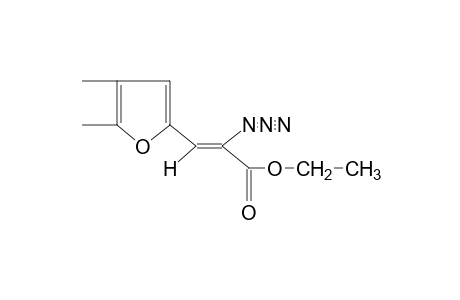 alpha-AZIDO-4,5-DIMETHYL-2-FURANACRYLIC ACID, ETHYL ESTER