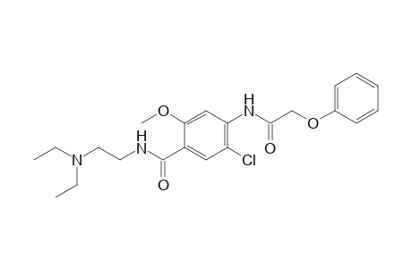 6'-chloro-4'-{[2-(diethylamino)ethyl]carbamoyl)-2-phenoxy-m-acetanisidide