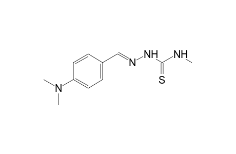 1-[p-(dimethylamino)benzylidene]-4-methyl-3-thiosemicarbazide