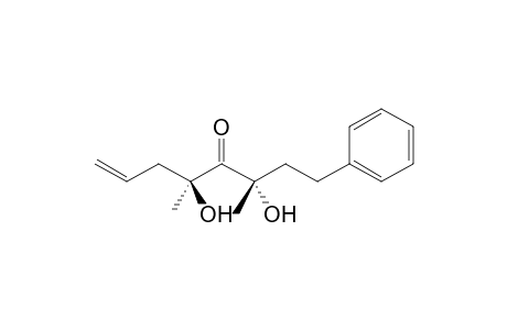 (3S,5S)-3,5-Dihydroxy-3,5-dimethyl-1-phenyloct-7-en-4-one