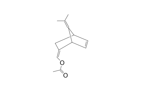 [7-(1-methylethylidene)bicyclo[2.2.1]hept-5-en-2-ylidene]methyl acetate