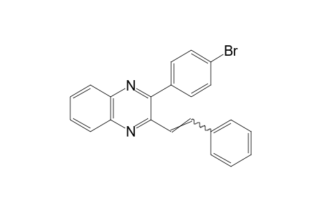 3-(p-bromophenyl)-2-styrylquinoxaline