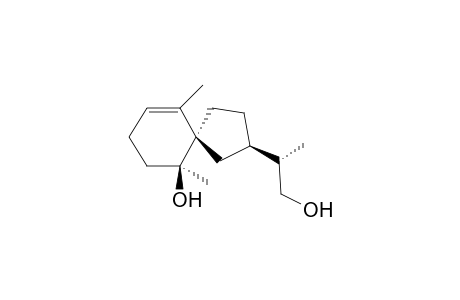 (2R,5R,10S,11S)-6-Spirovetivene-10,12-diol