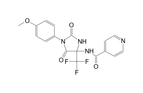 Isonicotinamide, N-[1-(4-methoxyphenyl)-2,5-dioxo-4-trifluoromethylimidazolidin-4-yl]-