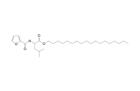 L-Leucine, N-(2-furoyl)-, octadecyl ester