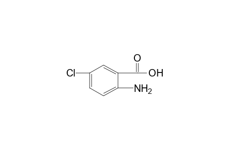 Benzoic acid, 2-amino-5-chloro-