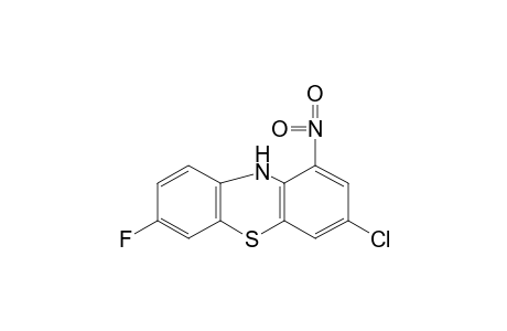 3-chloro-7-fluoro-1-nitrophenothiazine