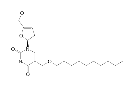 (R)-1-(2,3-DIHYDRO-5-HYDROXY-METHYL-FURAN-2-YL)-5-(DECYLOXY-METHYL)-URACIL