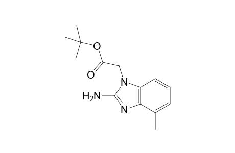 (2-Amino-4-methyl-benzoimidazol-1-yl)-acetic acid tert-butyl ester