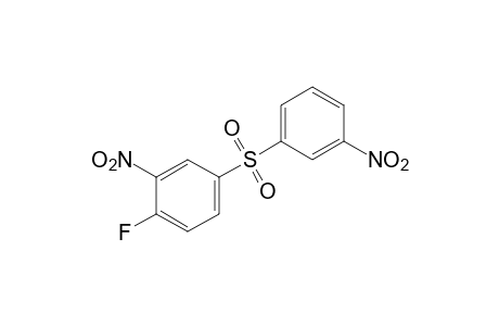 4-fluoro-3-nitrophenyl m-nitrophenyl sulfone