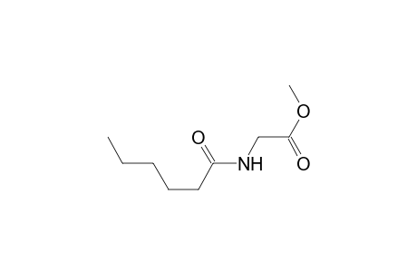 2-(1-oxohexylamino)acetic acid methyl ester