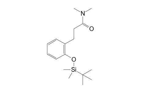 3-(2-((Tert-butyldimethylsilyl)oxy)phenyl)-N,N-dimethylpropanamide