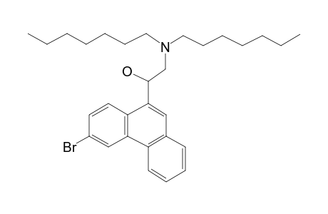 6-Bromo-.alpha.-[di-N-heptylaminomethyl]-9-phenanthrenemethanol