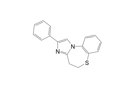 4,5-dihydro-2-phenylimidazo[2,1-d][1,5]benzothiazepine