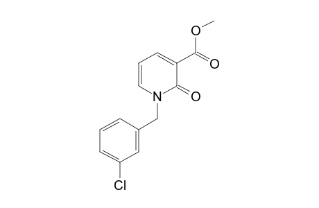 1-(m-CHLOROBENZYL)-1,2-DIHYDRO-2-OXONICOTINIC ACID, METHYL ESTER