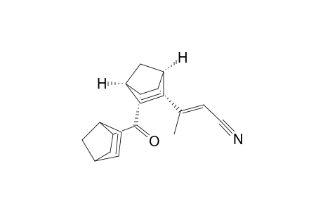 2-Butenenitrile, 3-[3-(bicyclo[2.2.1]hept-5-en-2-ylcarbonyl)bicyclo[2.2.1]hept-5-en-2- yl]-, [1.alpha.,2.alpha.(E),3.alpha.(1R*,2S*,4R*),4.alpha.]-