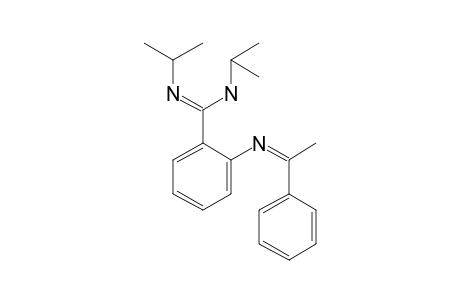 N,N'-bis(1-Methylethyl]-2-[(1-phenylethylidene)amino]benzamidine